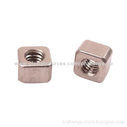 Square Nuts, High-quality and Low-price, Made in China